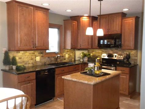 black stainless steel appliances with oak cabinets|oak cabinet makeover.